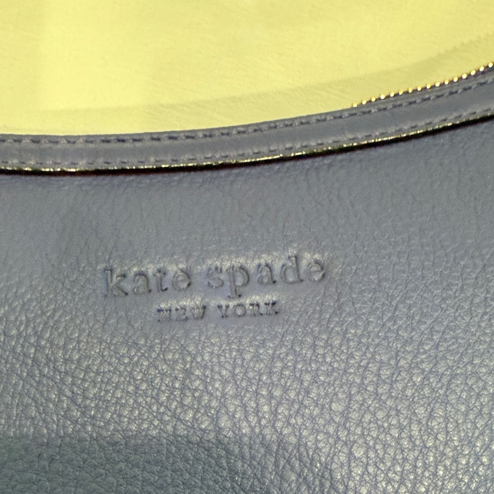 Kate Spade Purple Leather Shoulder Bag - Picture 2 of 14